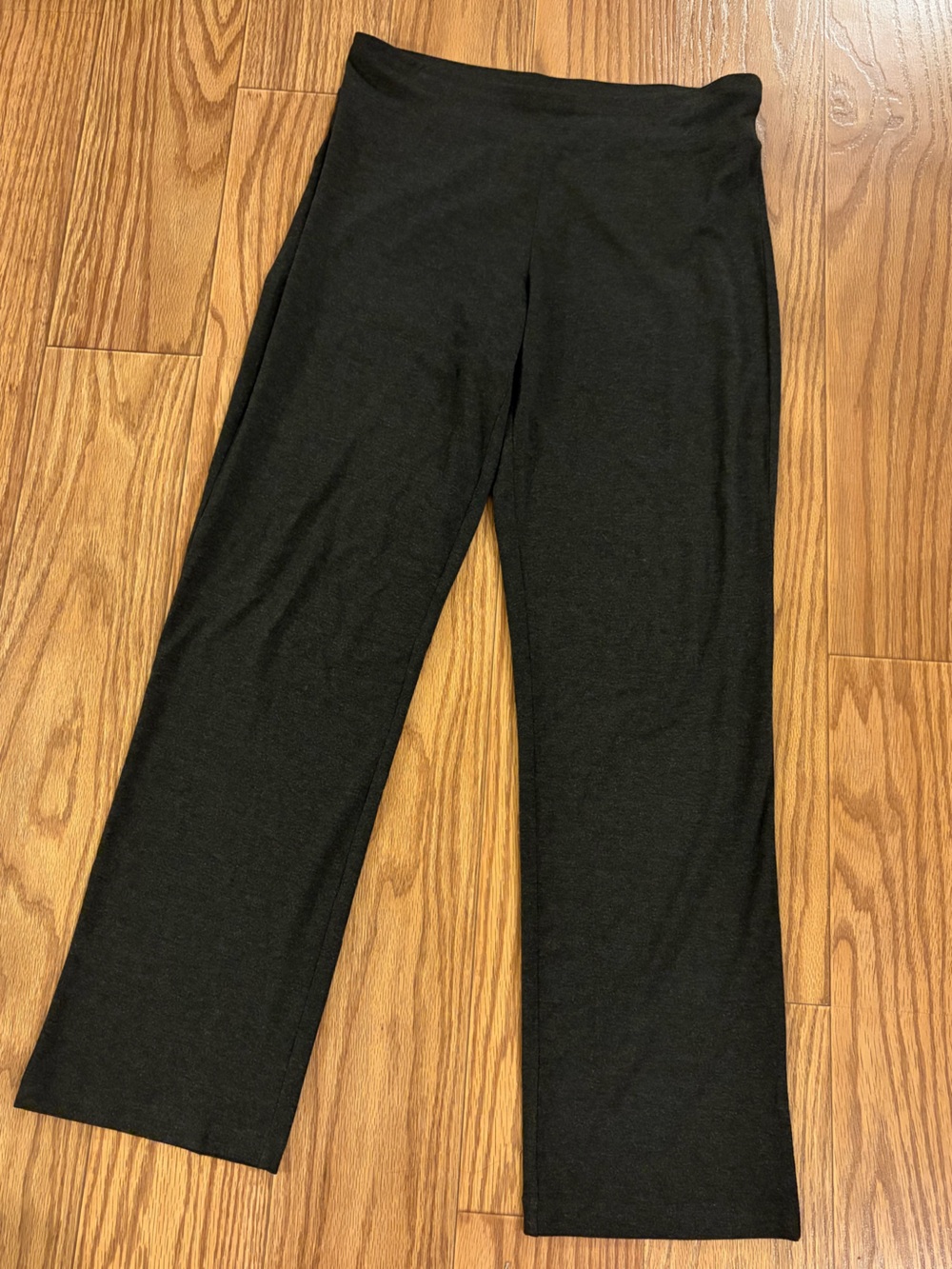 Eileen Fisher Italian yarn wide leg pull on pants stretch size medium